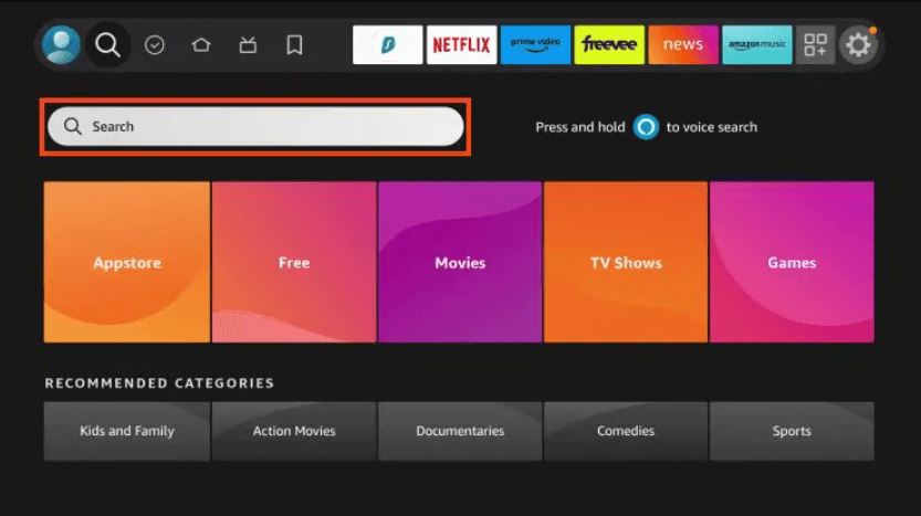 Sportsfire APK for Firestick