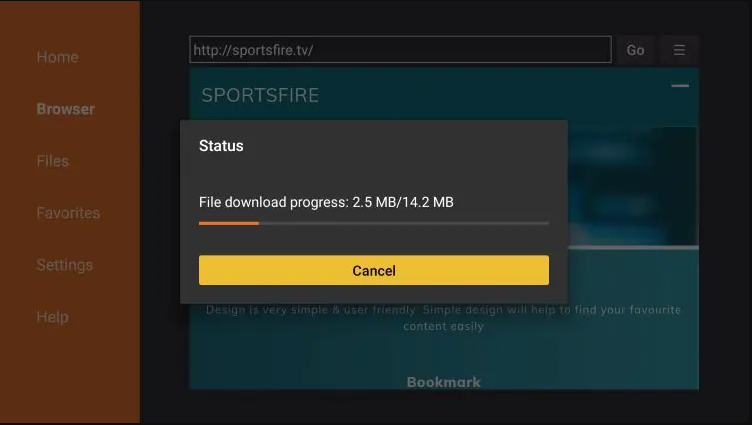 Sportsfire for Firestick