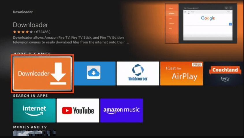 Sportsfire APK for Firestick